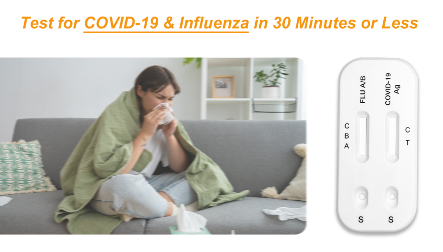 Test for COVID-19 & Influenza in 30 Minutes or Less